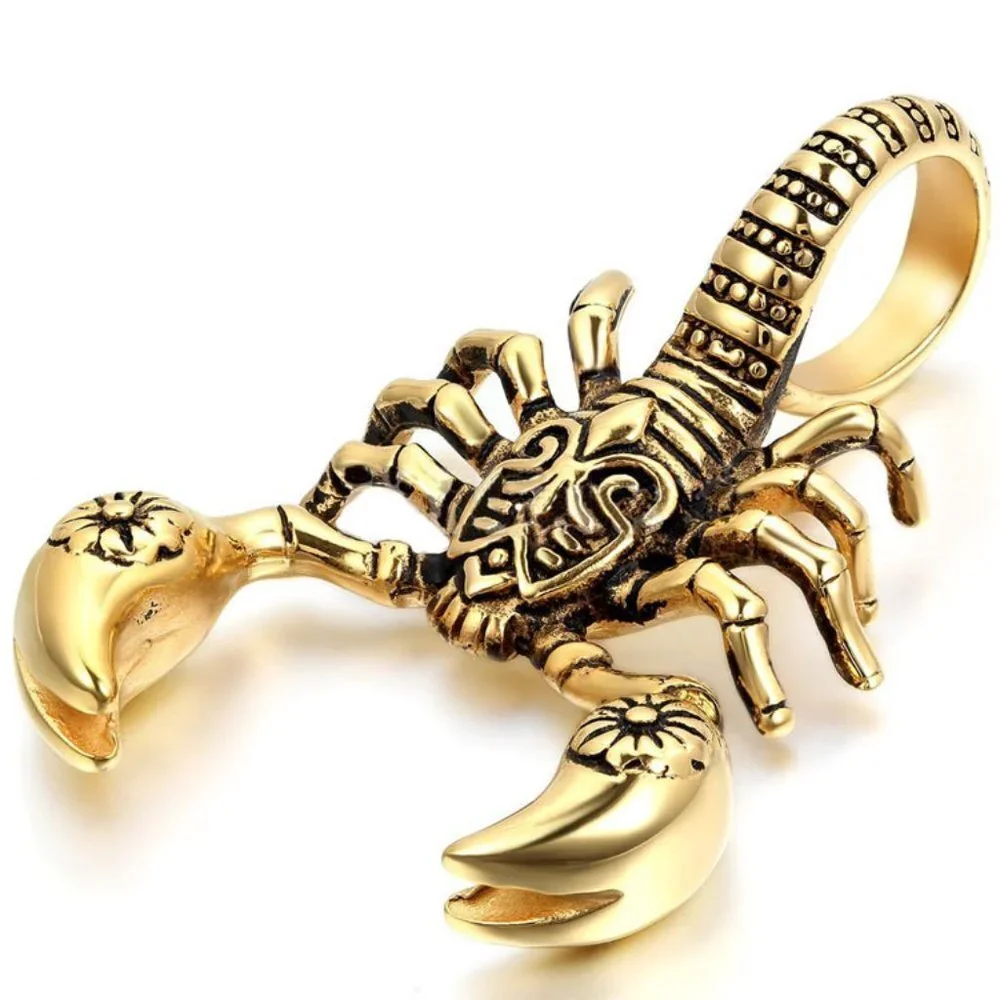 ❤️Scorpion King clavicle pendant necklace for women/men, N90201P216